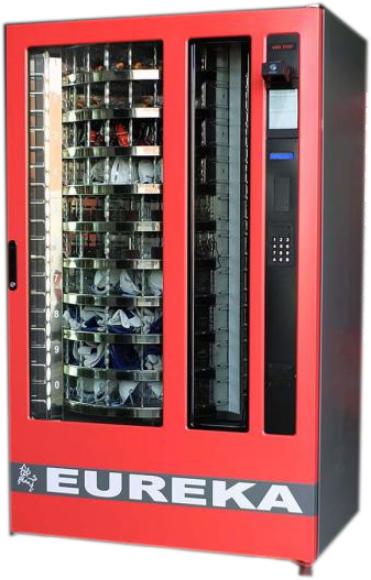 Máquina expendedora de EPIS - Eureka Vending Industrial - Discos Tambor
