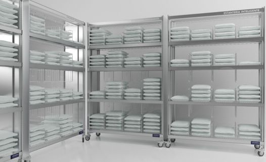 estantería hospital